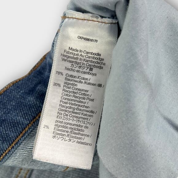 Madewell 10" High-Rise Skinny Crop Jeans in Bradfield Wash Size 30 - Picture 6 of 9